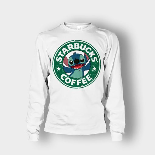 Coffee-Morning-Disney-Lilo-And-Stitch-Unisex-Long-Sleeve-White