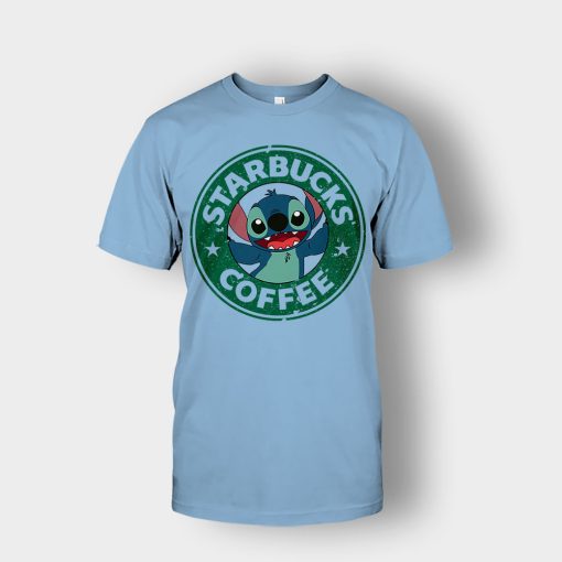 Coffee-Morning-Disney-Lilo-And-Stitch-Unisex-T-Shirt-Light-Blue