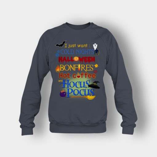 Cold-Nights-Bonfire-Disney-Hocus-Pocus-Crewneck-Sweatshirt-Dark-Heather