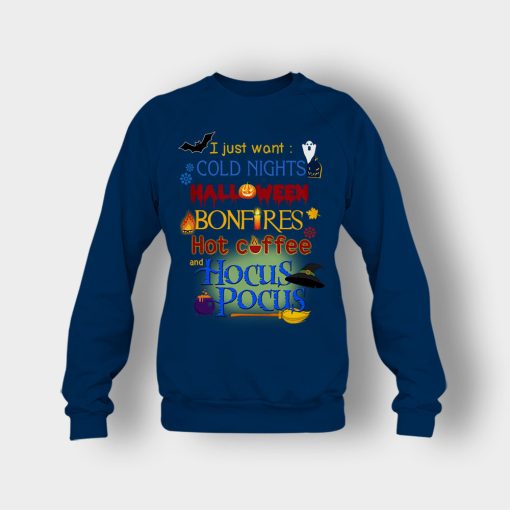 Cold-Nights-Bonfire-Disney-Hocus-Pocus-Crewneck-Sweatshirt-Navy