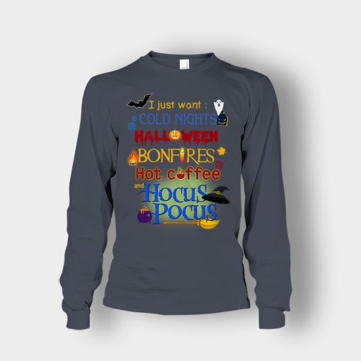 Cold-Nights-Bonfire-Disney-Hocus-Pocus-Unisex-Long-Sleeve-Dark-Heather