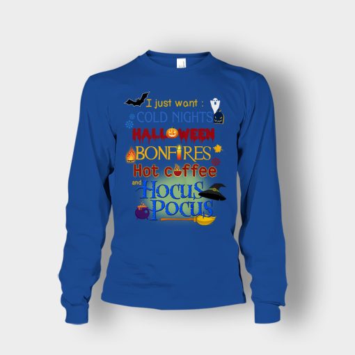 Cold-Nights-Bonfire-Disney-Hocus-Pocus-Unisex-Long-Sleeve-Royal