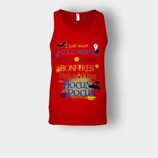 Cold-Nights-Bonfire-Disney-Hocus-Pocus-Unisex-Tank-Top-Red