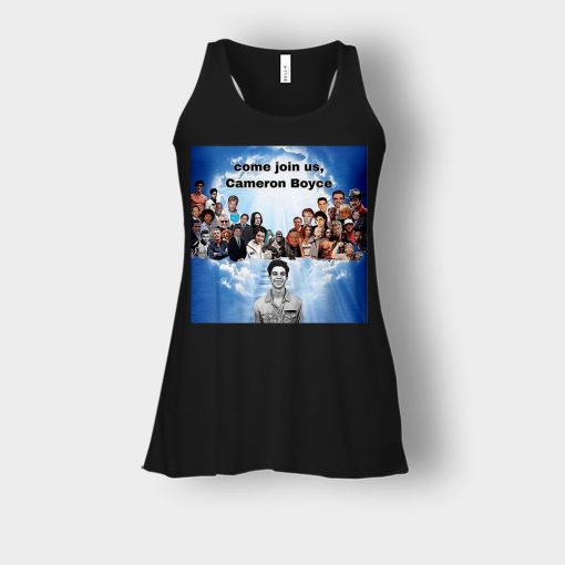 Come-join-us-Cameron-Boyce-RIP-1999-2019-Bella-Womens-Flowy-Tank-Black