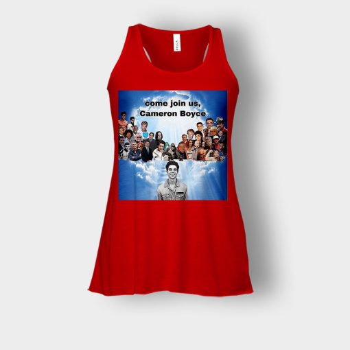 Come-join-us-Cameron-Boyce-RIP-1999-2019-Bella-Womens-Flowy-Tank-Red