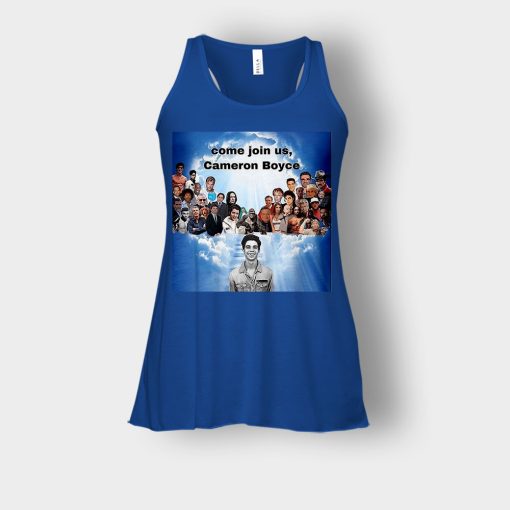 Come-join-us-Cameron-Boyce-RIP-1999-2019-Bella-Womens-Flowy-Tank-Royal