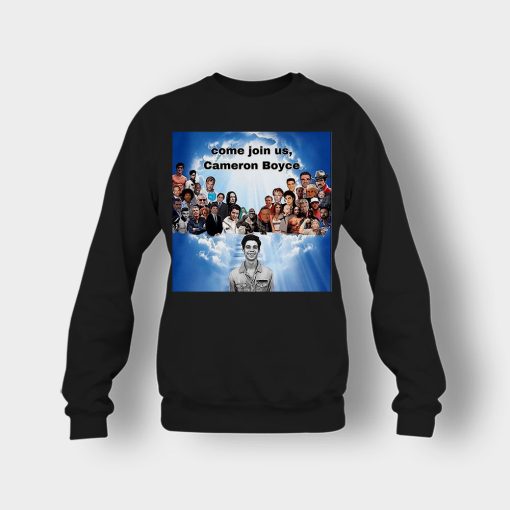 Come-join-us-Cameron-Boyce-RIP-1999-2019-Crewneck-Sweatshirt-Black