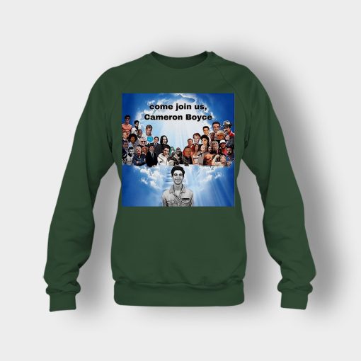 Come-join-us-Cameron-Boyce-RIP-1999-2019-Crewneck-Sweatshirt-Forest