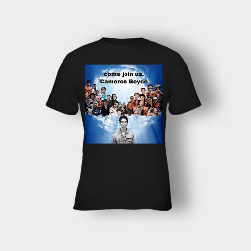 Come-join-us-Cameron-Boyce-RIP-1999-2019-Kids-T-Shirt-Black