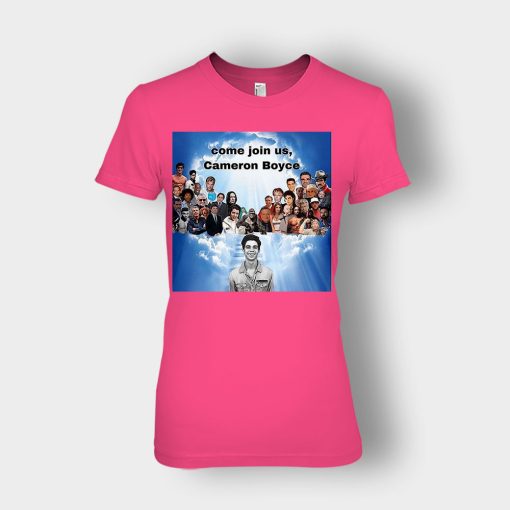 Come-join-us-Cameron-Boyce-RIP-1999-2019-Ladies-T-Shirt-Heliconia