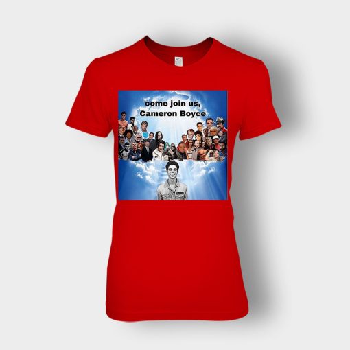 Come-join-us-Cameron-Boyce-RIP-1999-2019-Ladies-T-Shirt-Red