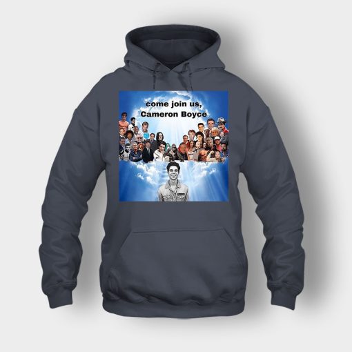 Come-join-us-Cameron-Boyce-RIP-1999-2019-Unisex-Hoodie-Dark-Heather