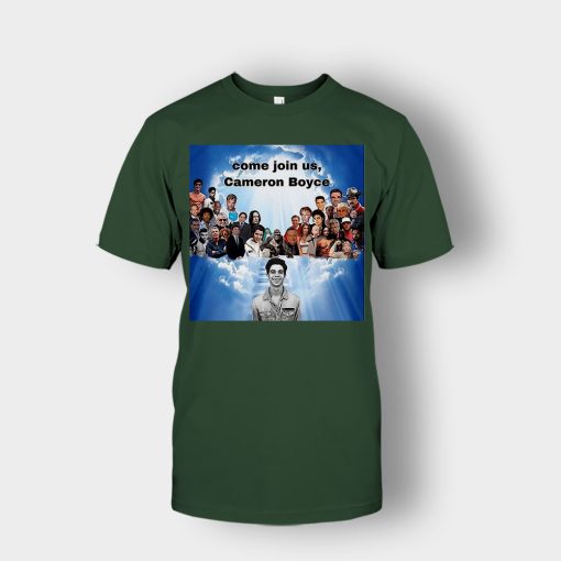 Come-join-us-Cameron-Boyce-RIP-1999-2019-Unisex-T-Shirt-Forest