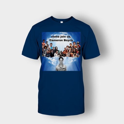 Come-join-us-Cameron-Boyce-RIP-1999-2019-Unisex-T-Shirt-Navy