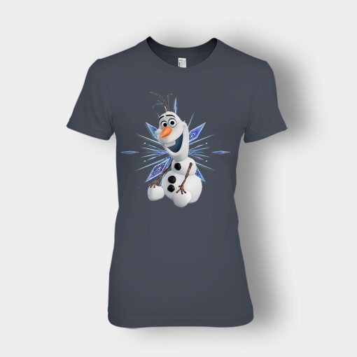 Cute-Olaf-Disney-Frozen-Inspired-Ladies-T-Shirt-Dark-Heather
