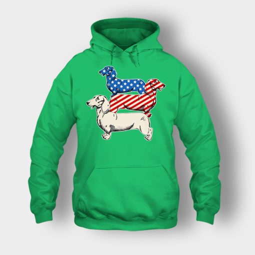 Dachshund-USA-Flag-4th-Of-July-Independence-Day-Patriot-Unisex-Hoodie-Irish-Green