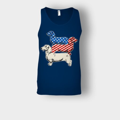 Dachshund-USA-Flag-4th-Of-July-Independence-Day-Patriot-Unisex-Tank-Top-Navy