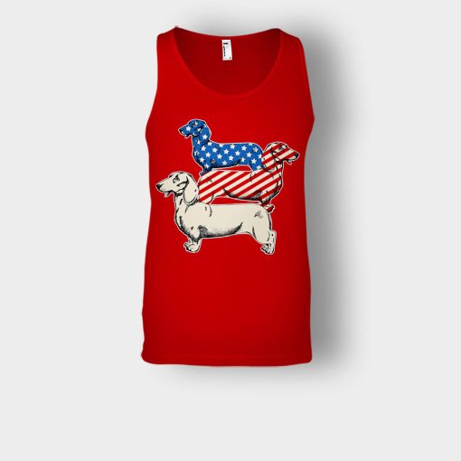 Dachshund-USA-Flag-4th-Of-July-Independence-Day-Patriot-Unisex-Tank-Top-Red