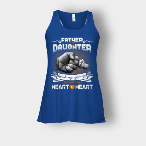 Daddy-And-Daughter-Not-Always-Eye-To-Eye-Fathers-Day-Daddy-Gifts-Idea-Bella-Womens-Flowy-Tank-Royal