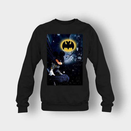 Dark-Knight-Disney-Mickey-Inspired-Crewneck-Sweatshirt-Black