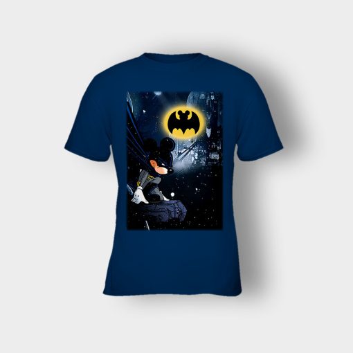 Dark-Knight-Disney-Mickey-Inspired-Kids-T-Shirt-Navy