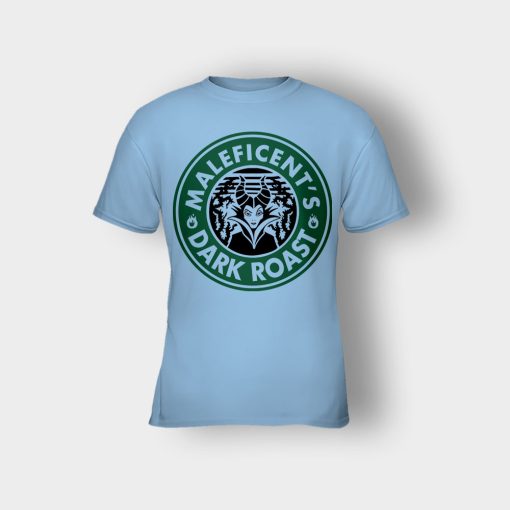 Dark-Roast-Starbuck-Coffee-Disney-Maleficient-Inspired-Kids-T-Shirt-Light-Blue