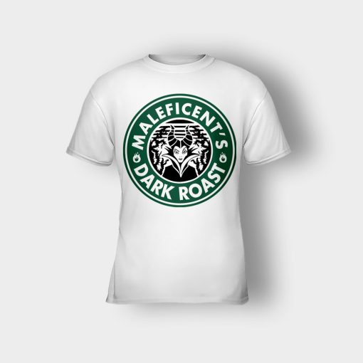 Dark-Roast-Starbuck-Coffee-Disney-Maleficient-Inspired-Kids-T-Shirt-White