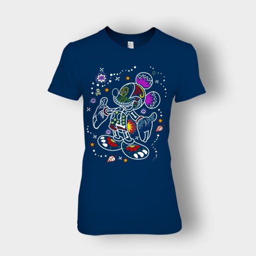 Day-Of-The-Dead-Disney-Mickey-Inspired-Ladies-T-Shirt-Navy