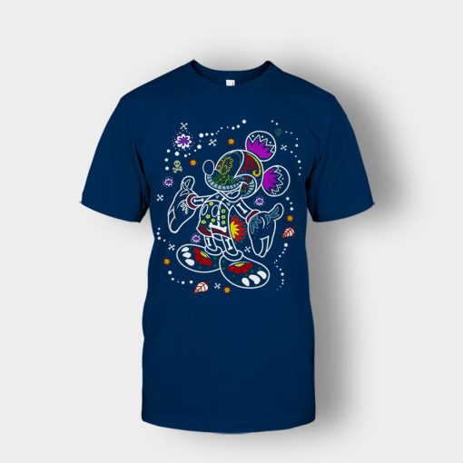 Day-Of-The-Dead-Disney-Mickey-Inspired-Unisex-T-Shirt-Navy