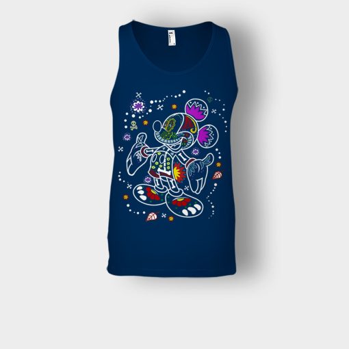 Day-Of-The-Dead-Disney-Mickey-Inspired-Unisex-Tank-Top-Navy
