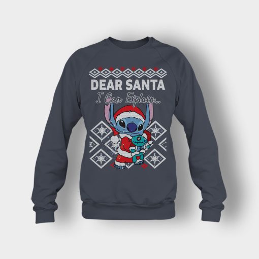 Dear-Santa-I-Can-Explain-Disney-Lilo-And-Stitch-Crewneck-Sweatshirt-Dark-Heather