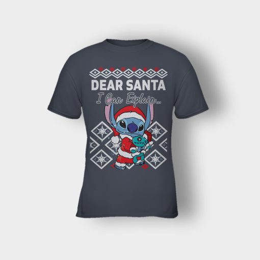 Dear-Santa-I-Can-Explain-Disney-Lilo-And-Stitch-Kids-T-Shirt-Dark-Heather