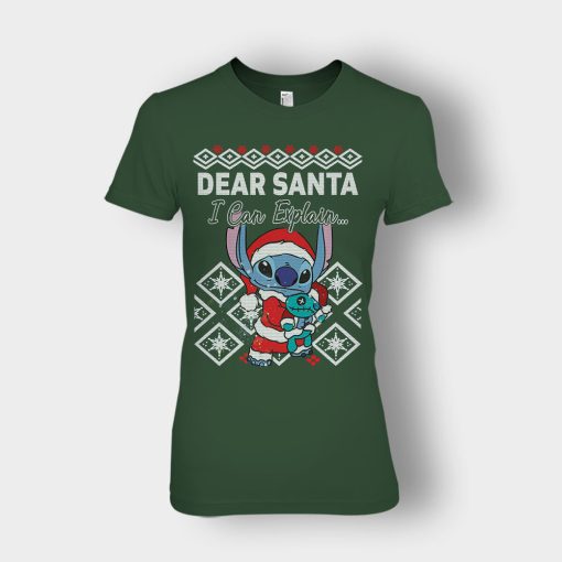 Dear-Santa-I-Can-Explain-Disney-Lilo-And-Stitch-Ladies-T-Shirt-Forest