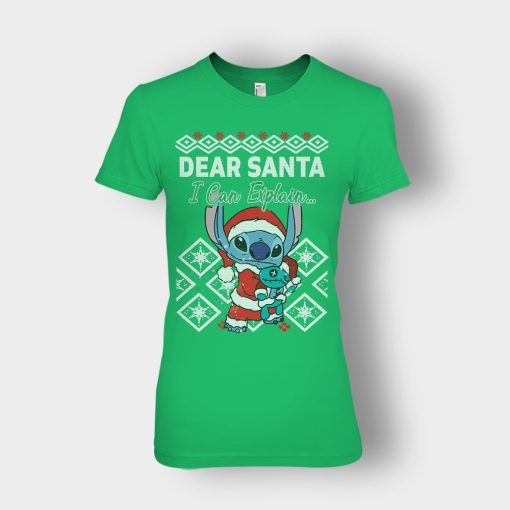 Dear-Santa-I-Can-Explain-Disney-Lilo-And-Stitch-Ladies-T-Shirt-Irish-Green