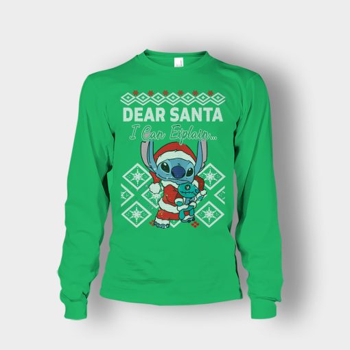 Dear-Santa-I-Can-Explain-Disney-Lilo-And-Stitch-Unisex-Long-Sleeve-Irish-Green