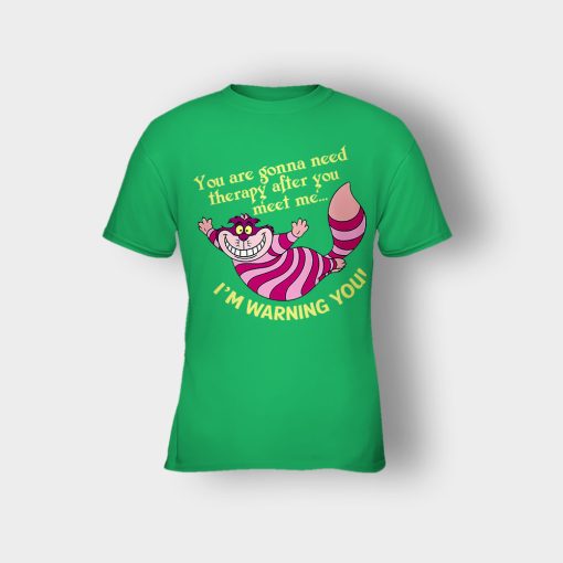 Disney-Alice-in-Wonderland-Im-Warning-You-Kids-T-Shirt-Irish-Green