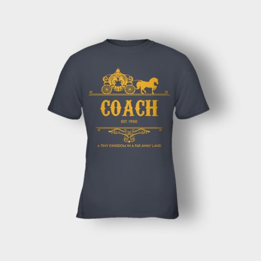 Disney-Coach-Cindrella-Est-Kids-T-Shirt-Dark-Heather