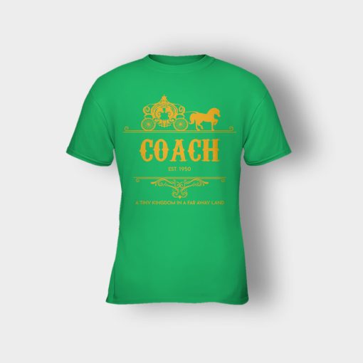 Disney-Coach-Cindrella-Est-Kids-T-Shirt-Irish-Green
