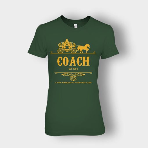 Disney-Coach-Cindrella-Est-Ladies-T-Shirt-Forest