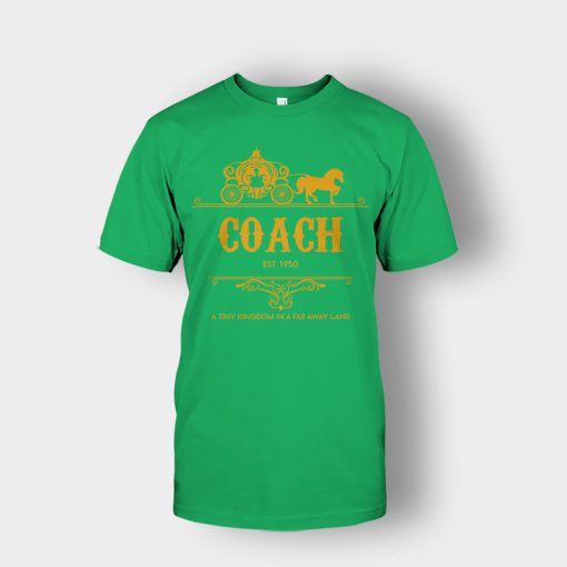 Disney-Coach-Cindrella-Est-Unisex-T-Shirt-Irish-Green