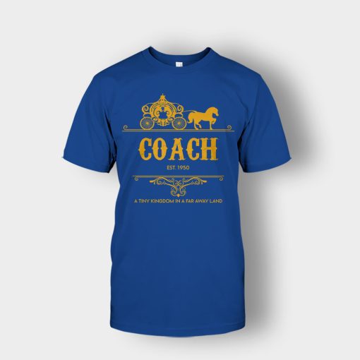 Disney-Coach-Cindrella-Est-Unisex-T-Shirt-Royal