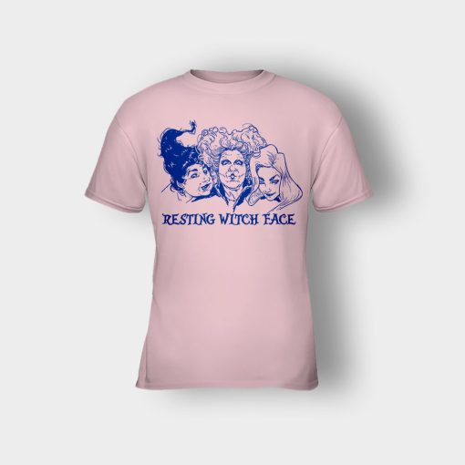 Disney-Hocus-Pocus-Witch-Face-Kids-T-Shirt-Light-Pink