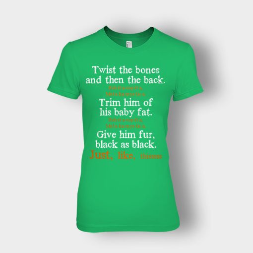 Disney-Hocus-Twist-The-Bones-Ladies-T-Shirt-Irish-Green