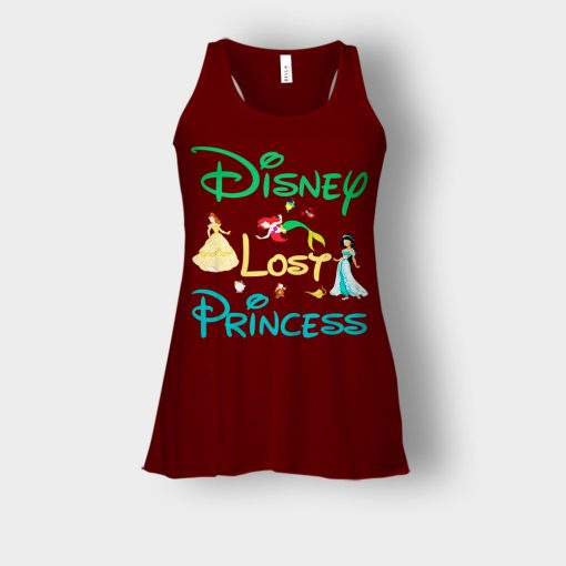 Disney-Lost-Princess-Bella-Womens-Flowy-Tank-Maroon