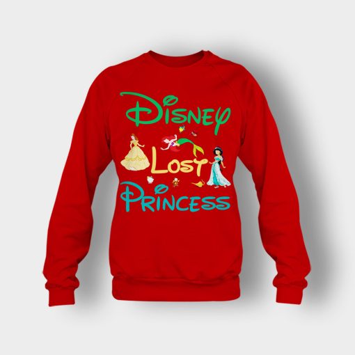 Disney-Lost-Princess-Crewneck-Sweatshirt-Red