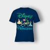 Disney-Lost-Princess-Kids-T-Shirt-Navy