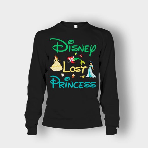 Disney-Lost-Princess-Unisex-Long-Sleeve-Black