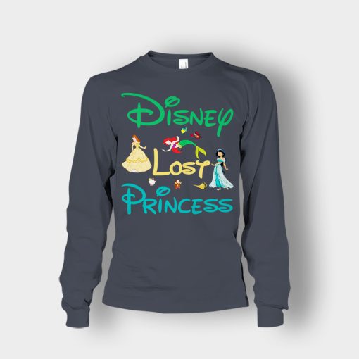 Disney-Lost-Princess-Unisex-Long-Sleeve-Dark-Heather