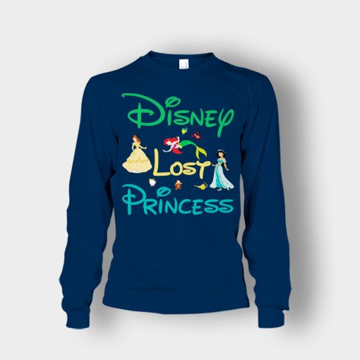 Disney-Lost-Princess-Unisex-Long-Sleeve-Navy