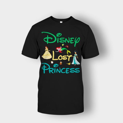 Disney-Lost-Princess-Unisex-T-Shirt-Black